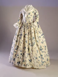 Kleid getragen von Deborah Sampson, aus Massachusetts, 1780-90